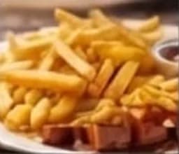 Currywurst spezial mit hauseigener Currysoße